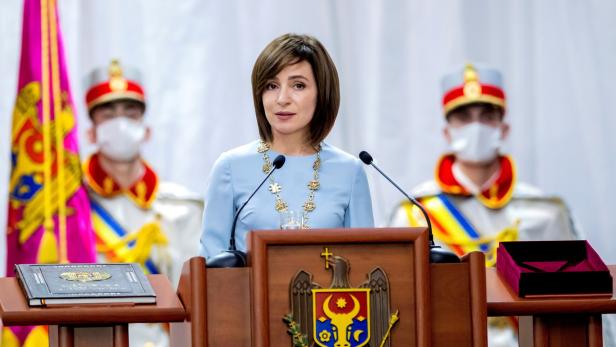 Präsidentin Maia Sandu will EU-Standards für Moldauer