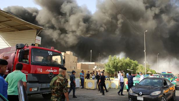 Irak: Mindestens 36 Tote nach Brand auf Corona-Station