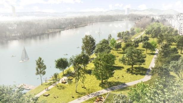 An der Alten Donau entstehen neue Gratis-Badestrände