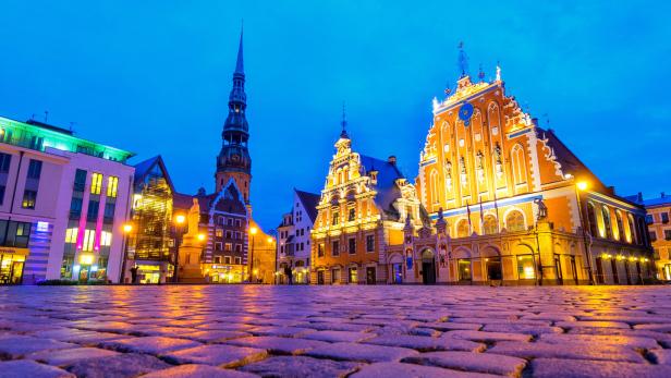 House of the Blackheads in Riga, Latvia