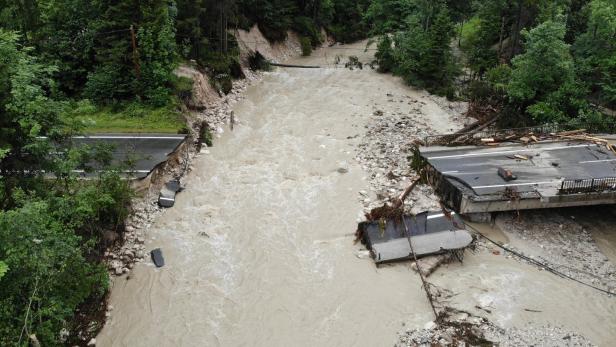 Große Überschwemmungen in Österreich seit 1990