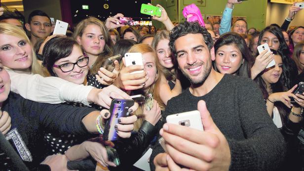 GERMANY CINEMA Um keinen deutschsprachigen Schauspieler herrscht derzeit so ein G'riss wie um Elyas M' Barek (Bild aus dem Vorjahr).