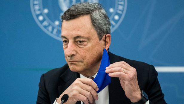 Der italienische Premier Mario Draghi