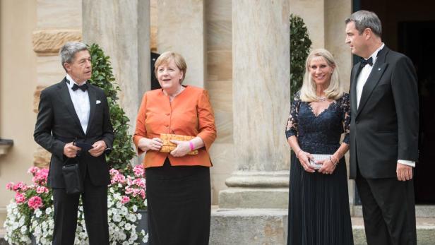 Bayreuther Festspiele gestartet: Abschiedsbesuch von Merkel