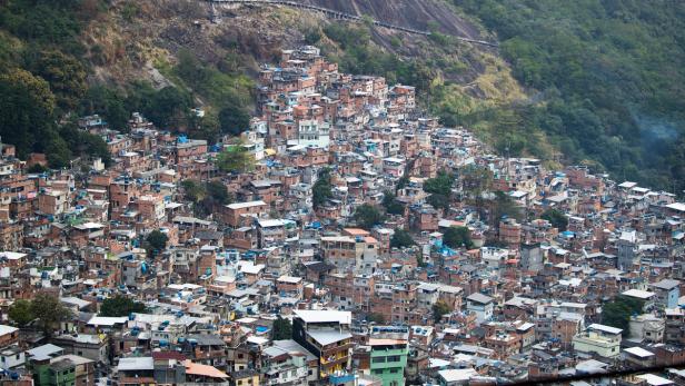 Die Favela Rocinha, die größte Südamerikas.