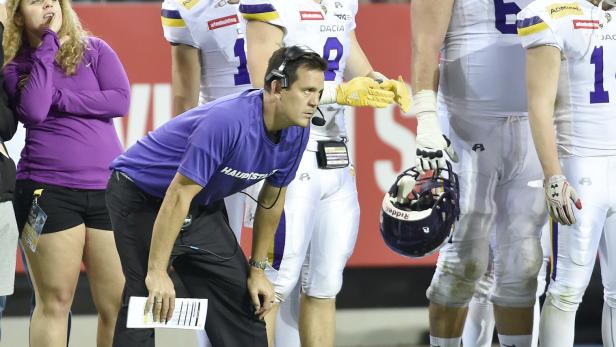 Volle Konzentration: Vikings-Headcoach Chris Calaycay