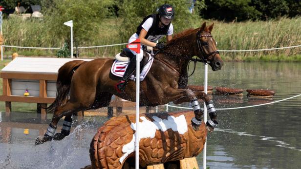 Aufwärtstrend: Lea Siegl und Fighting Line zeigten beim Geländeritt auf