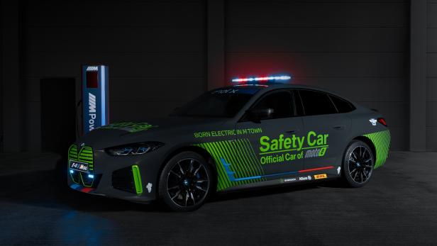 Debut in Spielberg für den BMW i4 M50 als Safety Car