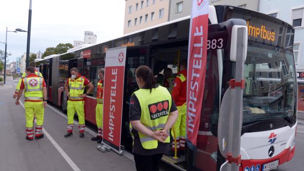 "Seien Sie kein Impfmuffel": Ab sofort touren Impfbusse durch Wien