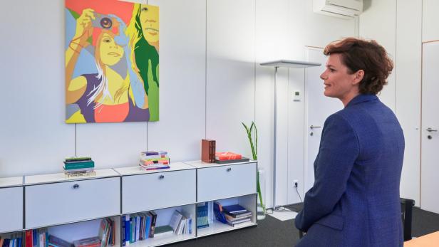 Video: So sieht das Büro von SPÖ-Chefin Pamela Rendi-Wagner aus