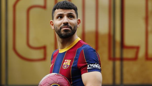 Kaum Da Schon Verletzt Barca Star Aguero Fallt Wochenlang Aus Kurier At