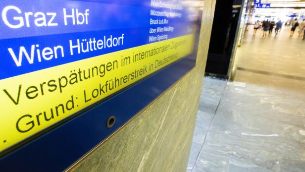 Streik bei Deutscher Bahn geht weiter - Auch Österreich betroffen
