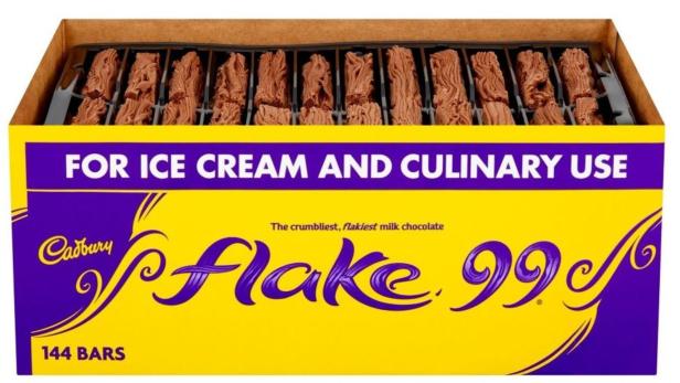 Wegen „unerwartet hoher Nachfrage“ ist der beliebte Schokoriegel „Flake 99“ Mangelware
