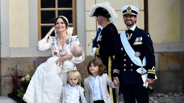 Schwedischer Prinz Gabriel strahlt auf neuem Foto zum 4. Geburtstag