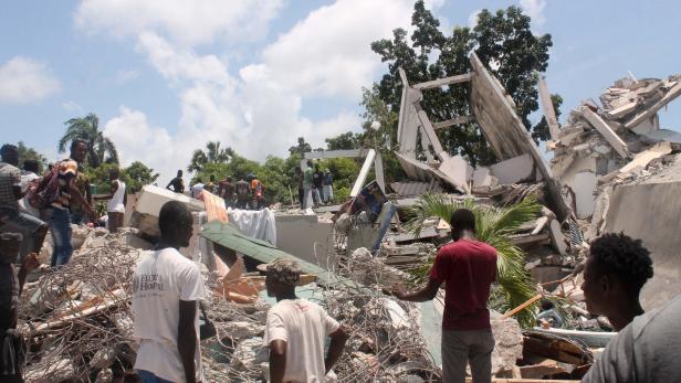 Haiti: Mehr als 300 Tote nach Erdbeben, jetzt naht ein Sturm