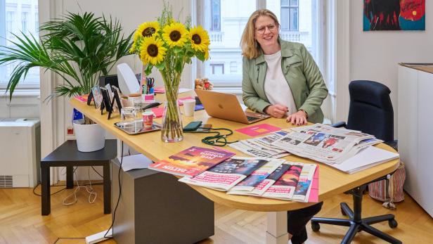 Video: So sieht das Büro von Neos-Chefin Beate Meinl-Reisinger aus