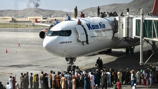 Nach Chaos am Flughafen in Kabul: Eine letzte Warnung der USA