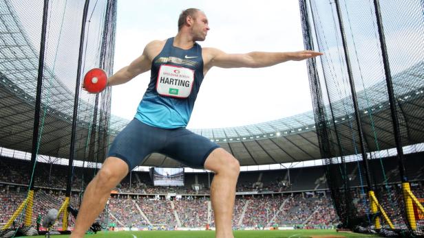GERMANY ATHLETICS Robert Harting teilt erneut Kritik aus.