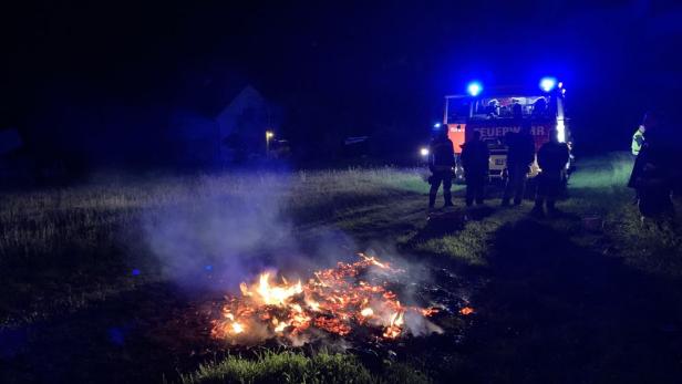 Verbotene Abbrandarbeiten sorgten in Krems für Feuerwehreinsatz