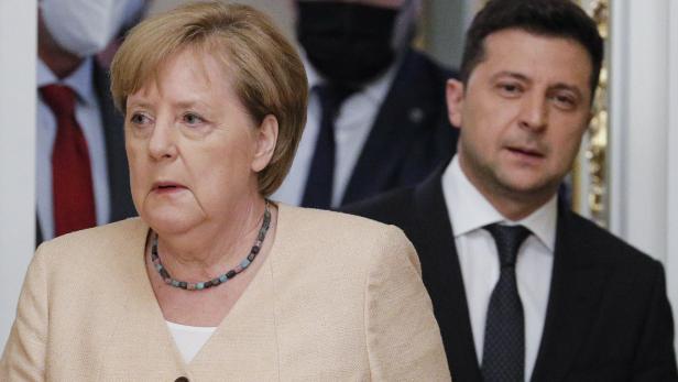 Merkel am Sonntag bei Selenskyj