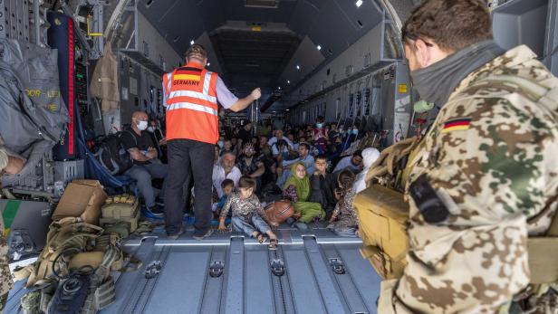 German flying evacuees from Afghanistan to Tashkent