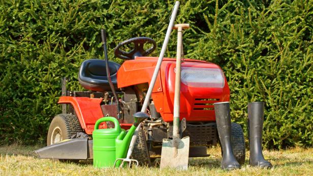 Rasenmähertraktor