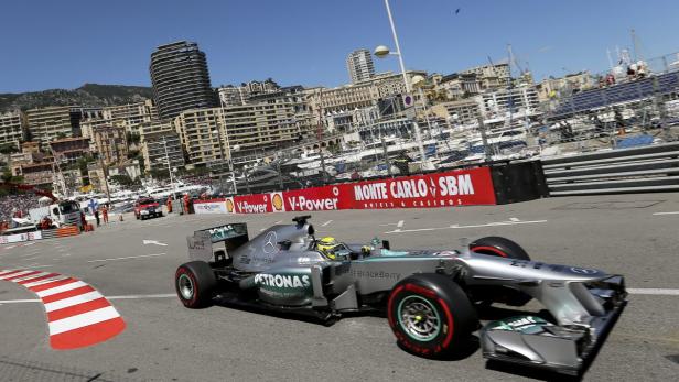 Nico Rosberg hat sich mit dem Stadtkurs in Monaco bereits gut angefreundet.