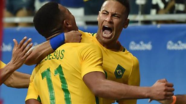 Die Brasilianer steigerten ihre Leistung deutlich Neymar nach Olympia-Gala gegen Angstgegner