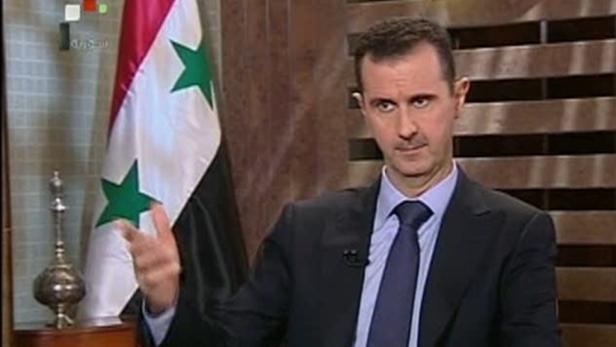 Assad fürchtet kein Gaddafi-Schicksal