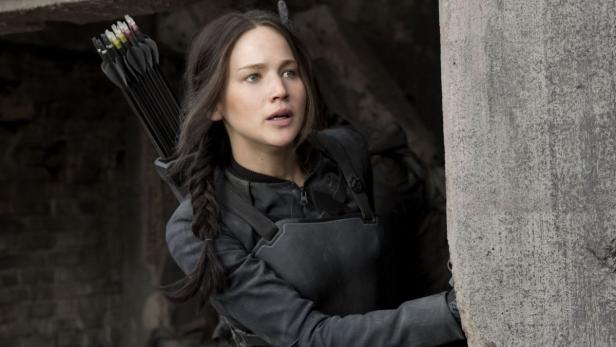 Jennifer Lawrence als Katniss Everdeen in „Die Tribute von Panem“.