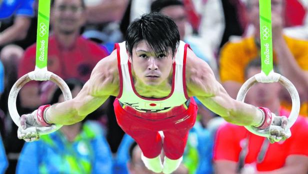 GYMNASTICS-OLY-2016-RIO Kohei Uchimura ist nicht zu schlagen.