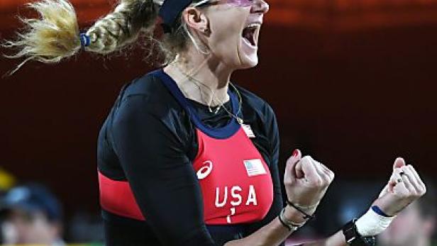 Motiviert wie immer: Beach-Volleyball-Ass Kerri Walsh Jennings Dreimal Gold, dreimal Mama - US-Beachstar Walsh will mehr