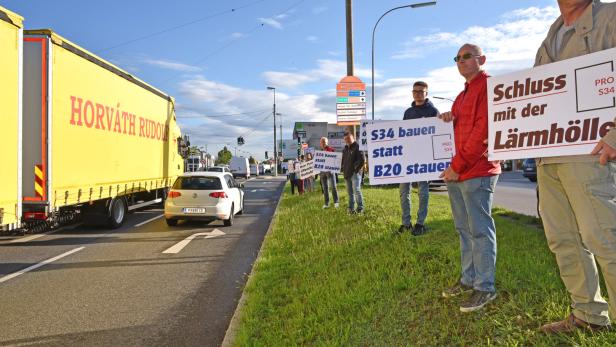 Streit um Traisental-Schnellstraße eskaliert: Befürworter sperren B20