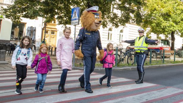 216 Polizisten sorgen in Wien für Sicherheit am Schulweg