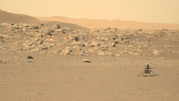 Der Mars-Rover Perseverance im Einsatz