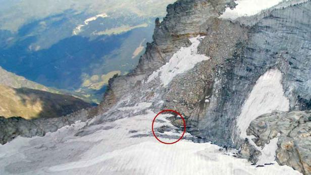 Ein Toter bei Sturz in Gletscherspalte