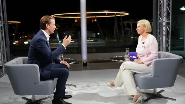 ORF-"Sommergespräche": Im Schnitt 890.000 sahen Kurz