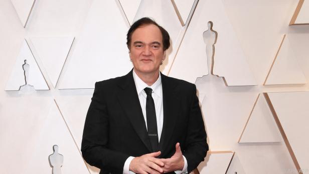 Quentin Tarantino in einer Hommage an Spaghetti-Western