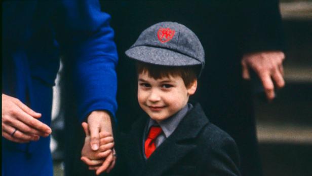 Prinz William setzte sich mit frechem Kommentar am ersten Schultag über Diana hinweg