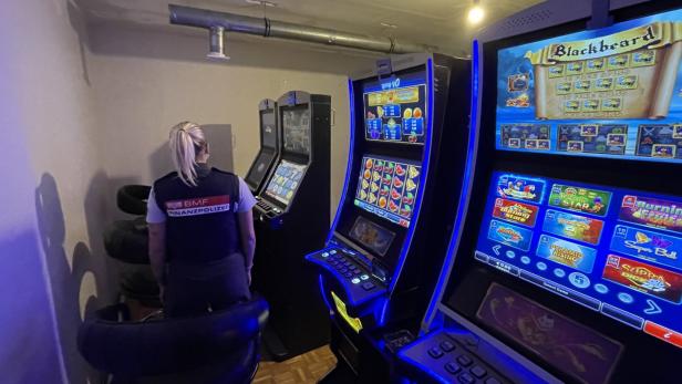 55 Glücksspiel-Automaten bei Aktion scharf beschlagnahmt