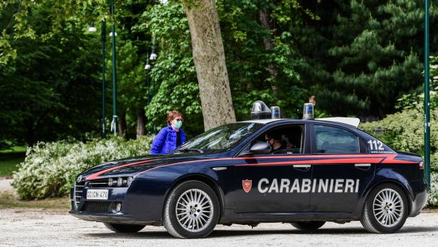 Die italienischen Carabinieri fahren mit Alfa Romeo (Symbolbild)