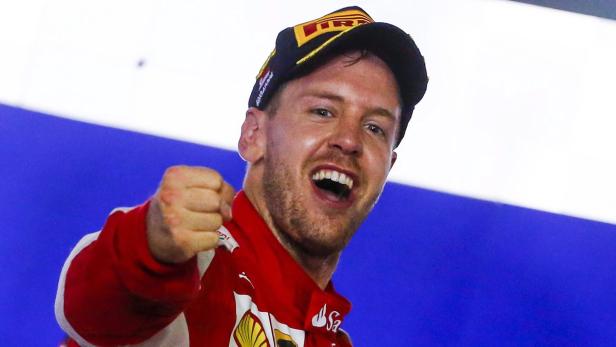 Feierbiest: Sebastian Vettel