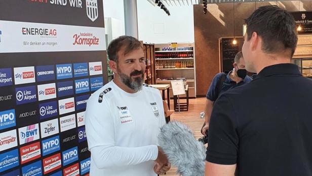 LASK-Trainer Wieland: "Die Spieler hinterfragen sich selbst"