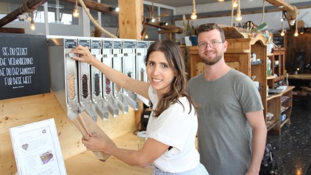 Karin und Christoph Distelberger knüpfen Netzwerk rund um ihre Unverpackt-Geschäfte