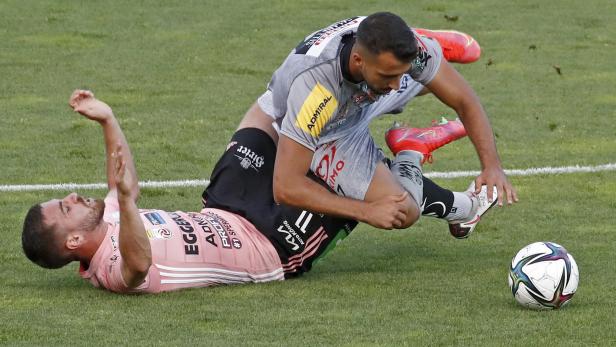 FUSSBALL: ADMIRAL BUNDESLIGA/GRUNDDURCHGANG: RZ PELLETS WAC - TSV EGGER GLAS HARTBERG