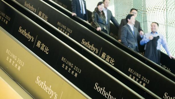 Unterwegs in einen neuen Markt: Sotheby&#039;s hat am Sonntag in Peking die erste große Auktion am chinesischen Festland absolviert.