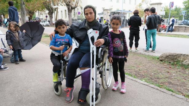 Derzeit leben Fatima und ihre beiden Kinder noch in Traiskirchen. Der Verein immo-humana organisierte für die Familie nun eine leistbare Wohnung in Strebersdorf.