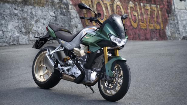 Moto Guzzi V100 Mandello: Neues Bike zum 100er