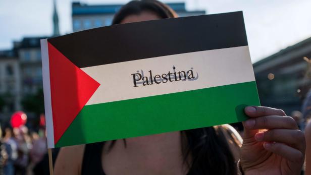 Pro-Palästinenser Demo in Stockholm