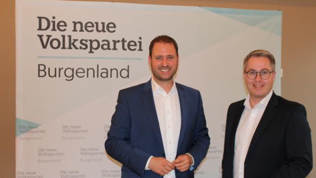 ÖVP-Landesparteiobmann Christian Sagartz und Klubobmann Markus Ulram